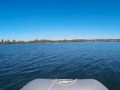 Тест скорости мотора Москва-М на лодке Кайман