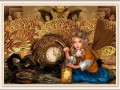 1.02.2023 Коллаж с фигурой / Девочка-стимпанк