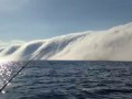 Huge Fog Bank Rolling in over Lake Michigan