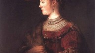 Саскии в пышном платье (1642)