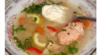 с семгой и лимоном