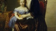 Ланцкоронская с сыном Каролом (1852)
