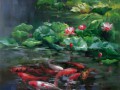 81x80cm-Large-Pink-Lotus-Oil-Painting-Water-Lilies-Pond-Painting-Impressionist-Landscape-Art-Wall-Pi
