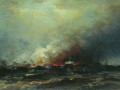 45.Боголюбов Алексей Петрович (1824-1896). Пожар судов в Крон