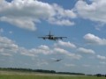 Штурмовики Су-25 ВКС уничтожают позиции ВСУ