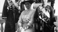 Николай II, императрица Александра Федоровна и цесарев