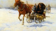Alfred Wierusz-Kowalski » Sleigh-Ride
