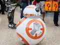 Косплей на робота BB-8 в исполнении маленькой девочки