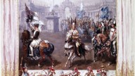 рыцарей на празднике Волшебство Белой Розы 1829 года.