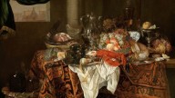 Abraham van Beyeren. Banquet Still Life