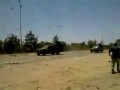 В танке уронили фугас