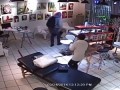 Coward Thug Assaults Woman At Tattoo Shop