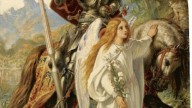 Joseph_Noel_Paton_(1821-1901). Sir Galahad and the Angel