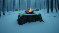 Расчерчено небо серебристым углём (Астрояр)