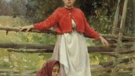 ГАЛКИН. Крестьянские дети. 1898