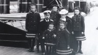 19.The Russian Imperial Family aboard the Standart.
