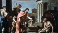 Sebastiano Ricci - Alexander and Diogenes.1700