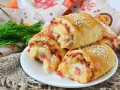 Рулетики с ветчиной и сыром