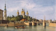 . Вид на собор Святого Николая. 1841