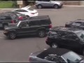 Woman Struggles With Backing Out
