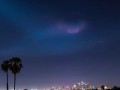 Timelapse of a Falcon 9 rocket taking off over LA in 2020.