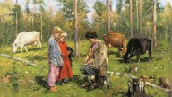 МАКОВСКИЙ. Пастушки. 1903–1904