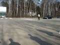 Кортедж Путина Чкаловская
