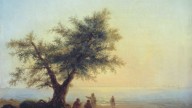 Валериан Константинович (1822-1874).    Утро под Петербурго?