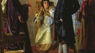 Н.В. Пётр I в иноземном наряде перед матерью своей цари?