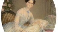 Софья Андреевна Бобринская, ур. Шувалова (1829—1912) с сын?
