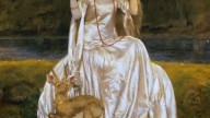 The Damsel Of The Lake,Called Nimue.The Enchantress by Frank Cadogan Cowper.