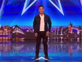 DANGER ALERT: Blindfolded magician THROWS A KNIFE at Dec! | Auditions | BGT 2018