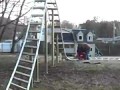 Каботажное судно во дворе