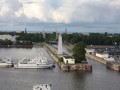 50.Кронштадт с востока на запад с круизным судном