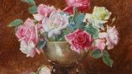 A still life of Roses.
