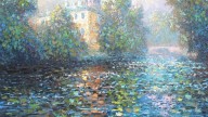 на реке Монастырка. Александро - Невская лавра