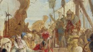 Giovanni Battista Tiepolo.Treffen von Marc Antonius und Kleopatra.1747-1749