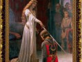 Edmund_Blair_Leighton_The_Accolade__Watching_Adolescents_Beards_Boys_Elderly_British_Men_b
