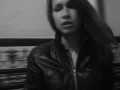 black and white room