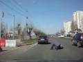 ДТП Случайность или специально бросился под колёса автомобиля? Автоподстава? 30/04/2016