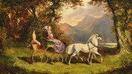Alexander_von_Bensa_Kaiserin_Elisabeth_bei_Ischl_1858