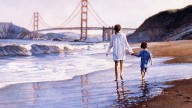 Steve Hanks - Morning at Bakers Beach, De