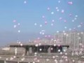 Прикол с шариками и квадрокоптером