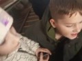 Прикол, карта тройка осталась на эскалаторе