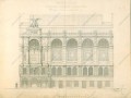 6.Чертеж фасада здания Общества поощрения художеств по