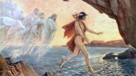 ведет в Аид души женихов. Ян Стыка (1858-1925)