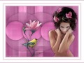 17.04.2021 The lady with purple flowers in her hair 900px