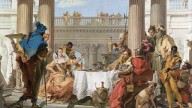 Giovanni Battista Tiepolo.Das Bankett der Cleopatra.