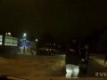 Томск - дурак бросается на машину