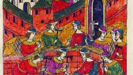 собора. Миниатюра Лицевого летописного свода XVI века